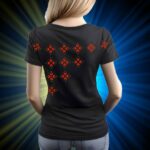 Футболка жіноча з імітацією вишивки Поле