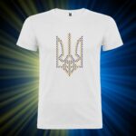 Футболка чоловіча патріотична Тризуб хрестиком