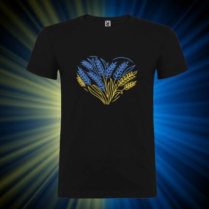 Футболка патріотична чоловіча Колоски