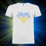 Футболка патріотична чоловіча Волошки