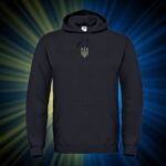 Худі чоловічий з принтом Орнаментальний Тризуб міні