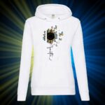 Худі жіноче з принтом Віра незламна