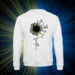 Світшот чоловічий з принтом Віра незламна