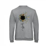 Світшот чоловічий з принтом Віра незламна