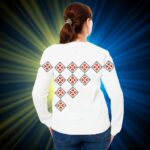 Світшот жіночий з імітацією вишивки Поле