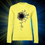 Світшот жіночий з принтом Віра незламна