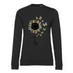 Світшот жіночий з принтом Віра незламна