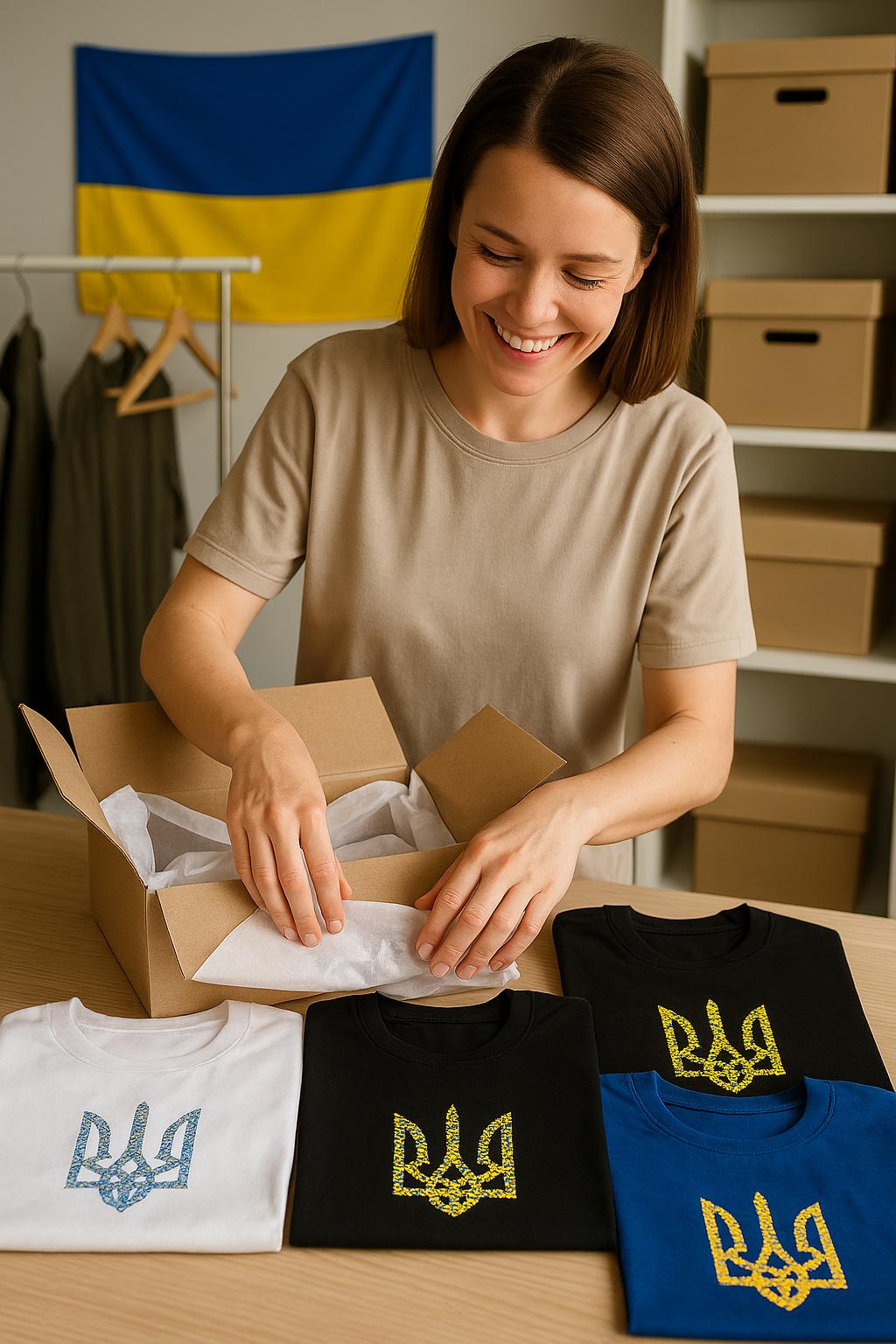 Trident Boutique - патріотичний одяг з принтами та українські сувеніри