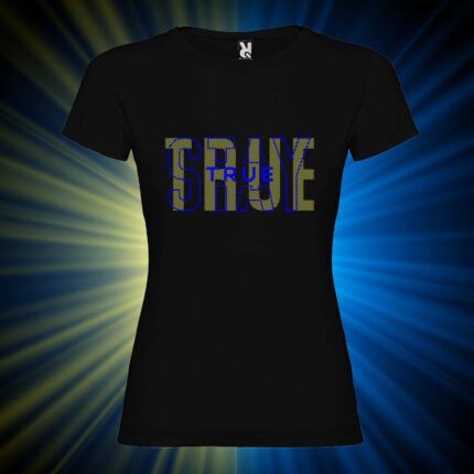 Футболка жіноча патріотична з принтом Stay True