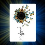 Магніт патріотичний на авто Віра незламна